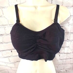 Kindred Braveley Maternity Breast Feeding Black Bra XL